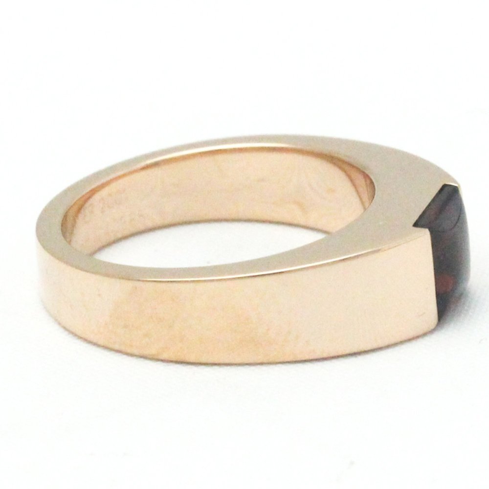 CARTIER Tank Ring Pink Gold [18K] Fashion Garnet Band Ring Pink Gold - Picture 4 of 10